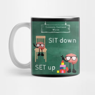 Sit vs Set Mug